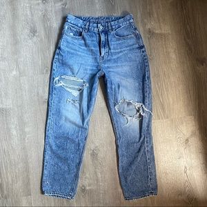 American eagle mom jeans